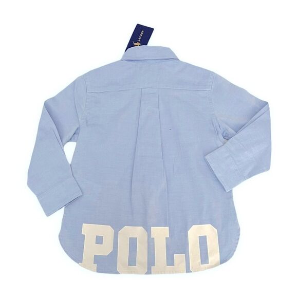 POLO RALPH LAUREN | Blue | PINPOINT OXFORD SHIRT - Picture 5 of 7